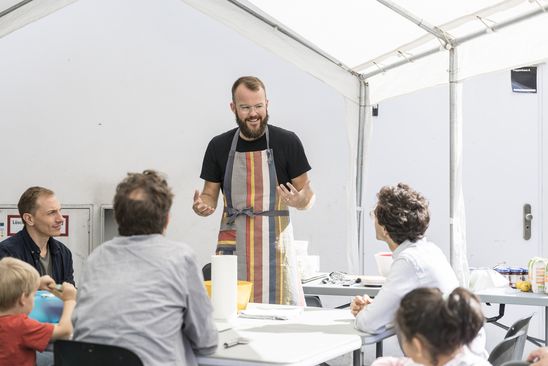 One Day Festival "Out Now! Art in Public Space" in der Berlinischen Galerie, 15.9.2018, Foto: Frank Sperling